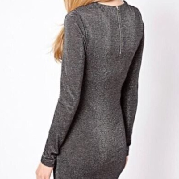 $189 NEW Ted Baker London Dress Cocktail Long Sleeve Sheath Zippered Back - Picture 5 of 17